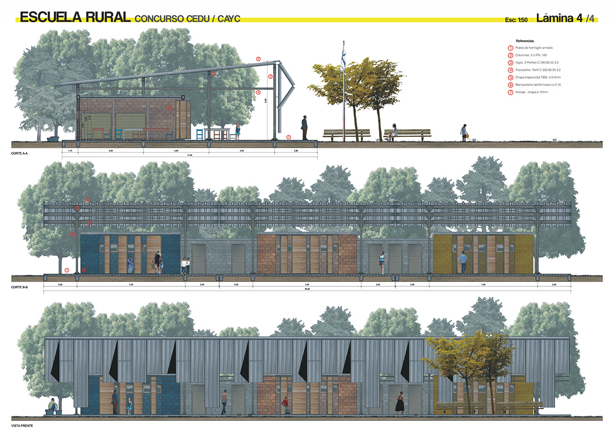 Rural School · Competition · Built work · Paraje Zacarías, Oberá, Misiones, Argentina — image 3 of 6