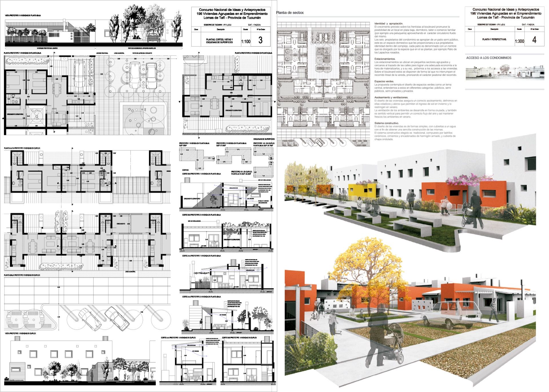 196 Dwellings, Lomas del Tafí · Competition · Lomas del Tafí, Tucumán, Argentina — image 3 of 3