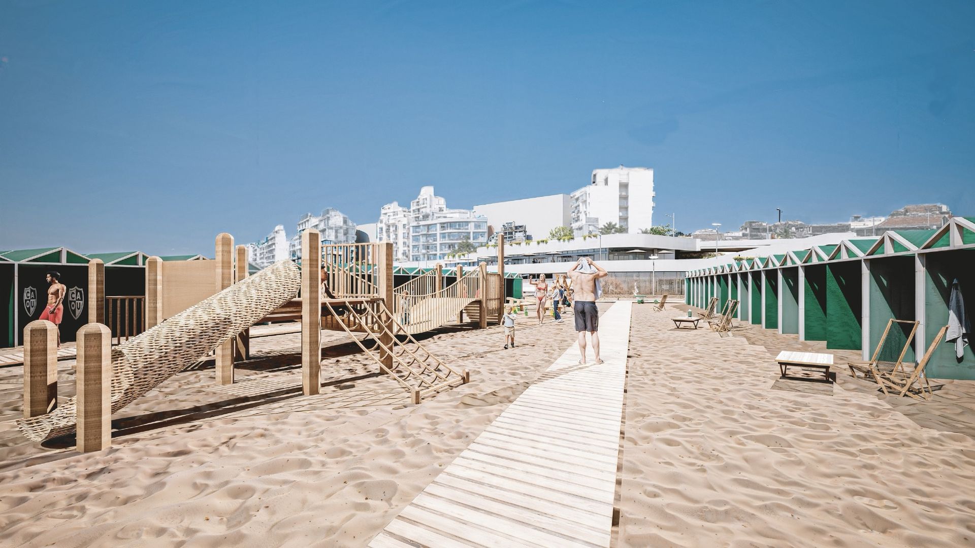 Playa Deportiva Once Unidos · Espacio público · Deporte · U.T.F. Playa Acevedo · Mar del Plata, Argentina — imagen 11 de 14