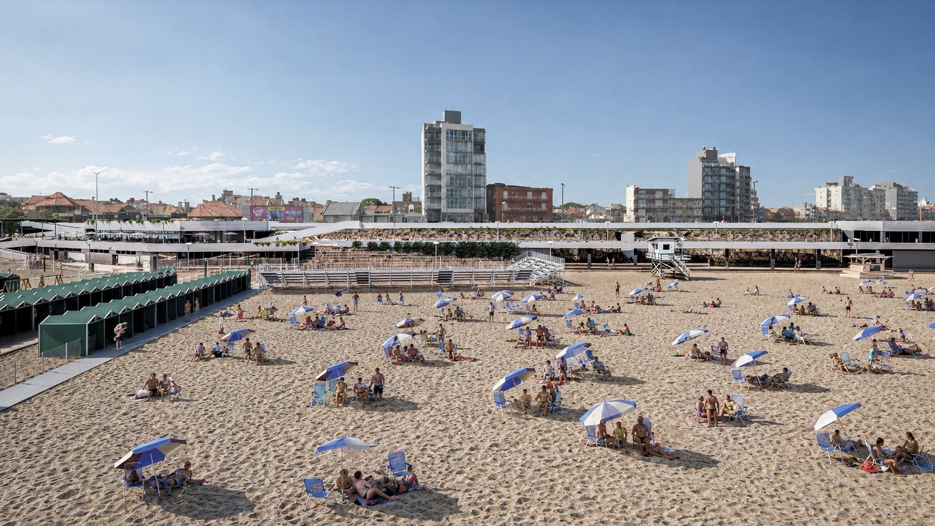 Playa Deportiva Once Unidos · Espacio público · Deporte · U.T.F. Playa Acevedo · Mar del Plata, Argentina — imagen 3 de 14
