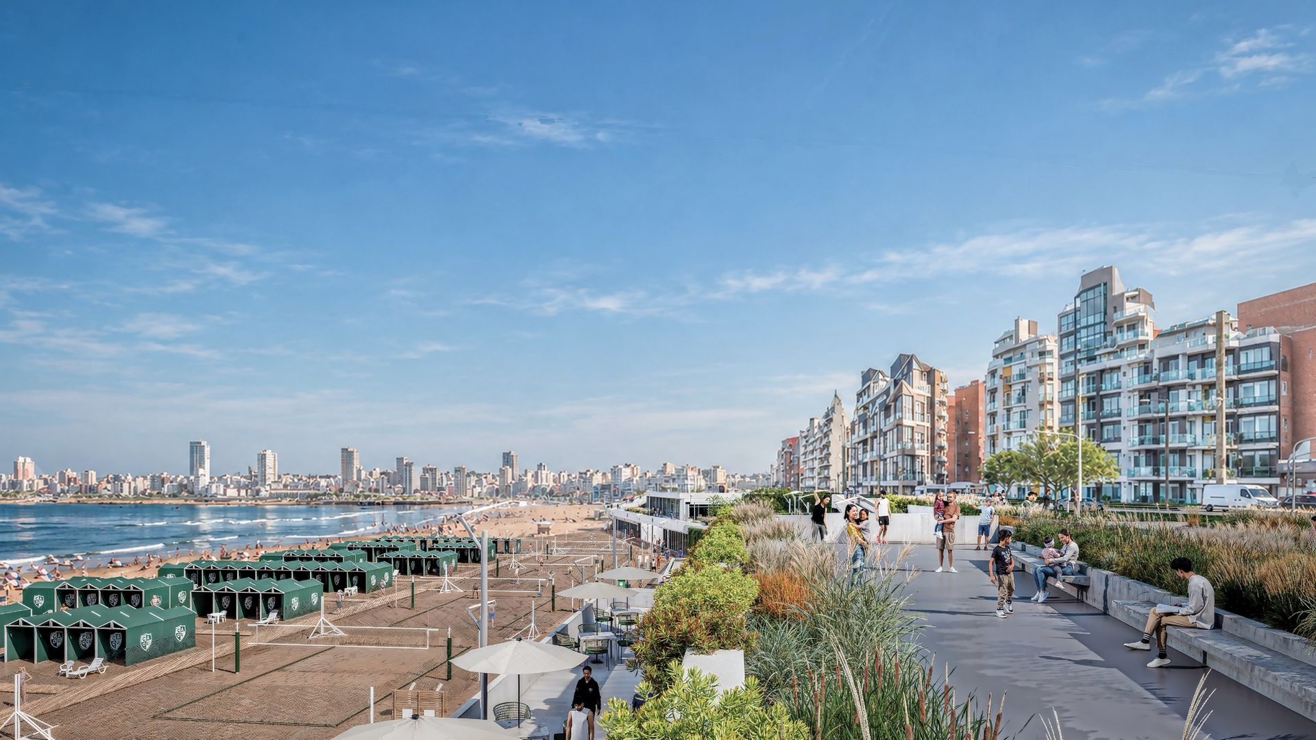 Playa Deportiva Once Unidos · Espacio público · Deporte · U.T.F. Playa Acevedo · Mar del Plata, Argentina — imagen 5 de 14